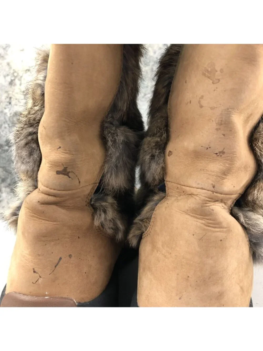 Ulu Women's Size 7 Brown Leather Waterproof Primaloft Lace-Up Winter Boots FAIR